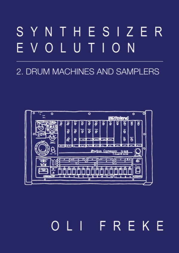 Drum Machines and Samplers - Synthesizer Evolution A6 zine series