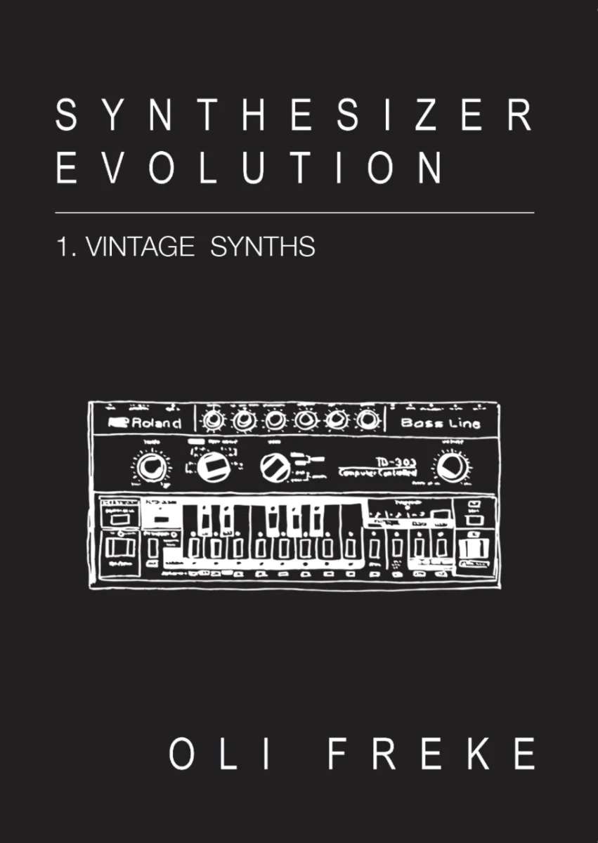 Vintage Synths - Synthesizer Evolution A6 zine series